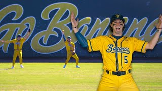 The Greatest Outfield Catch of All Time  Savannah Bananas [upl. by Clardy250]