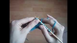 Improving your Speed and Control in EnglishStyle Knitting [upl. by Zadoc]