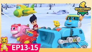 NewGoGoDino Guardians  EP1315 Compilation  Super Power  Dinosaur for Kids  Boys Cartoon [upl. by Ylloh]