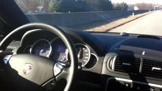 2008 Porsche Cayenne S  50 to 170 kmh Acceleration [upl. by Woodrow]