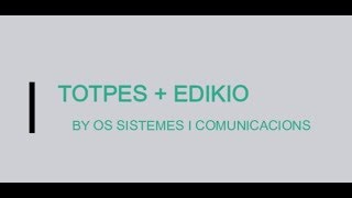 TOTPES  EDIKIO  TARGETES MOSTRADOR [upl. by Aisac]