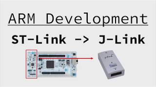 STM32 Nucleo 144 JLink Reflash [upl. by Oiligriv]