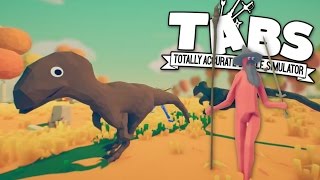 TABS  Raptors and Gandalf the Wizard  Totally Accurate Battle Simulator [upl. by Adnoluy]