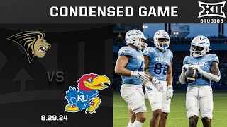 Lindenwood vs Kansas Condensed Game  2024 Big 12 Football [upl. by Imoin]