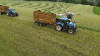 SILAGE 2021 DRONE FOOTAGE EX LUKE FURSE CHOPPER IN ACTION [upl. by Aileno53]