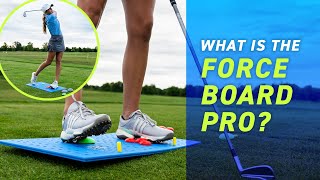 The NEW Force Board Pro from SuperSpeed Golf [upl. by Yalcrab]