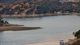 Lake Nacimiento 805 Webcams Oak Shores Sunrise Oct 25 2024 [upl. by Capp878]