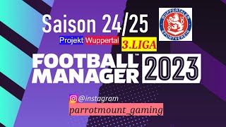 FM 23 56 WUPPERTALER SV vs Offenbach amp Uerdingen deutschLet´s play [upl. by Konstantin]