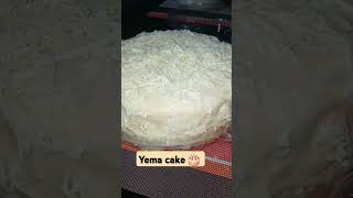 Yema cake fluffy soft shortvideo delicious yummy cake yemacake baking yummy [upl. by Kilam]