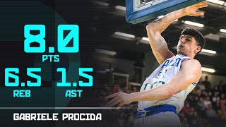 Gabriele Procida Highlights  FIBA EuroBasket 2025 Qualifiers [upl. by Eineeuq]