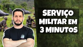 ENTENDA O SERVIÇO MILITAR OBRIGATÓRIO EM 3 MINUTOS ‹ Watch Lopes › [upl. by Llemert]