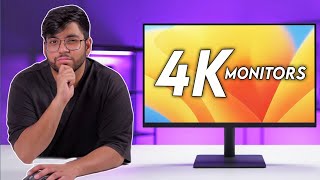 Top 5 best 4k monitor in india 2024  best 4k monitor for Editing Gaming Trading [upl. by Eidas]