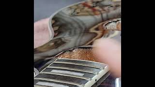 How to Drill Press Les Paul bridge amp tailpiece posts [upl. by Sefton]