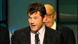 Jann Wenner accepts award Rock and Roll Hall of Fame inductions 2004 [upl. by Haas]