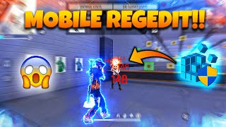 Best Mobile REGEDIT For 95 headshot rate 😱 [upl. by Neelsaj114]