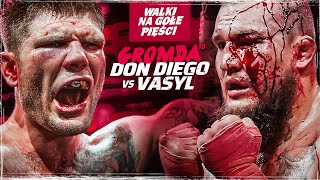 GROMDA 10 Mateusz DON DIEGO Kubiszyn vs VASYL Najlepsza walka na gołe pięści CAŁA WALKA [upl. by Sirret]