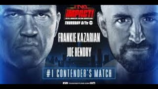 WWE 2K24 TNA Wrestling 9262024 Joe Hendry Vs Frankie Kazarian [upl. by Ase415]