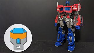 MPM 12 Optimus Prime A Story  MPM12 Optimus Prime Review Transformers [upl. by Zoarah]