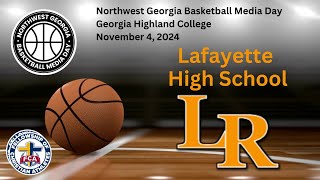 NWGA Basketball Media Day Lafayette High School [upl. by Zachariah]