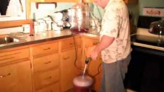 Making Fruit Concentrate Wine  Part 5 [upl. by Auof832]