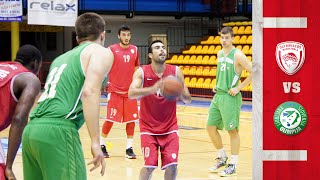 Highlights Olympiacos BC  Olimpija Ljubljana 1492014 [upl. by Jahdol94]