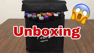 Unboxing marcadores Touch Yuze [upl. by Shandy]