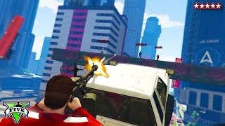 GTA 5 Snipers vs Heisters NEW MAP ALSO VS STUNTERS amp FLYERS LIBERATORS GTA 5 Funny Moments [upl. by Alrahc162]