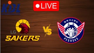 🔴 Live LG Sakers vs KoGas  Live Play By Play Scoreboard [upl. by Zitvaa887]