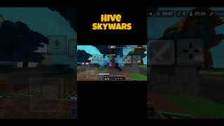 Hive skywars 1v1 with MCPLAYSYT1 hiveskywars [upl. by Cleti]