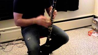 Tutorial How to bend notes on a Clarinet Glissando Gliss [upl. by Gagliano]