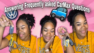 Answering Your FREQUENTLY ASKED CAR QUESTIONS  Understanding CarMax Used Cars  Auto Financing [upl. by Evelinn924]