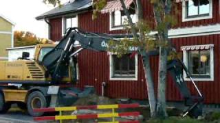 Volvo EW180B med Rototilt [upl. by Ernaline]