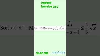 Exercice 215 Logique 1BACSM Maths [upl. by Peg]