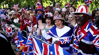 WATCH LIVE  Britain celebrate’s queen’s Platinum Jubilee with military parade [upl. by Adolph]