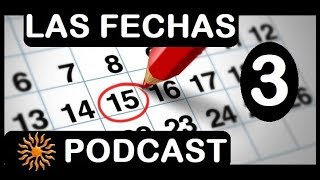 CONVERSA en ESPAÑOL  3  Las Fechas [upl. by Horlacher]