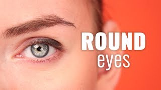 Contouring and makeup for round faces and eyes [upl. by Michon]