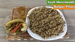 YEŞİL MERCİMEKLİ BULGUR PİLAVI [upl. by Adallard880]