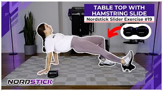 Improve Core and Hamstring Strength with the Table Top with Hamstring Slide Using the MultiSlider [upl. by Anirod41]