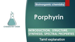 Porphyrin  Bioinorganic chemistry  Tamil  Important points  chemistryview [upl. by Inobe]