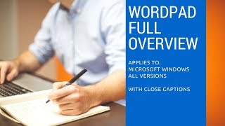 WordPad Mastery Formattig Text Like A Pro on Windows 10  11  7 [upl. by Dietz]