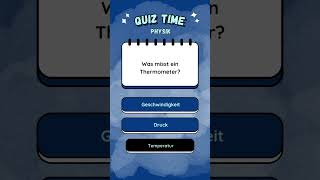 Quiz Physik 2 quickiequiz quiz wissensquiz [upl. by Eislel]