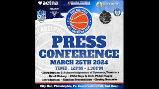 Philadelphia AllAmerican Game Press Conference  32524 [upl. by Nightingale197]