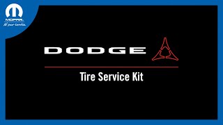 Tire Service Kit  How To  2024 Dodge Charger EV [upl. by Sevik210]