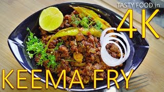 Hyderabadi Keema Fry Recipe  Mutton Qeema Fry  4K [upl. by Long]