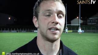 Castres v Saints Vaquerin Challenge Greig Tonks Interview [upl. by Nauqyaj445]