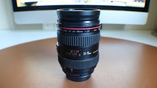 Canon EF 2470mm f28 L USM  Revisión en profundidad [upl. by Eilama700]