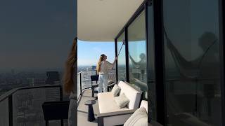 SATISFYING WINDOW WASHING asmr cleaning cleaninghacks homecleaning apartment satisfying [upl. by Irpac]