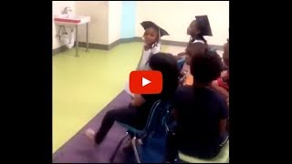 Preschooler Tells Teacher to ‘Shut The Fk Up’ During Graduation Ceremony [upl. by Nadaha]