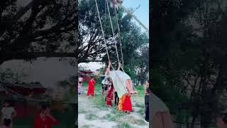 Happy dasain new Nepali dasain song aauthyo dasain aaun ta paile nibeautiful Nepali festival [upl. by Brie]