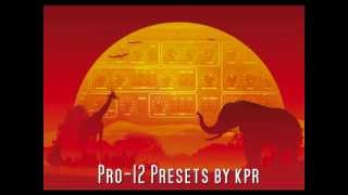 Pro12 Presets by kpr [upl. by Auqinaj]